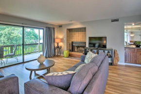 Lake-View Balcony Sunny Hot Springs Condo!